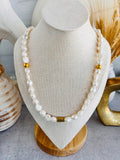 'Marguex' | Freshwater Pearl Minimalist Necklace